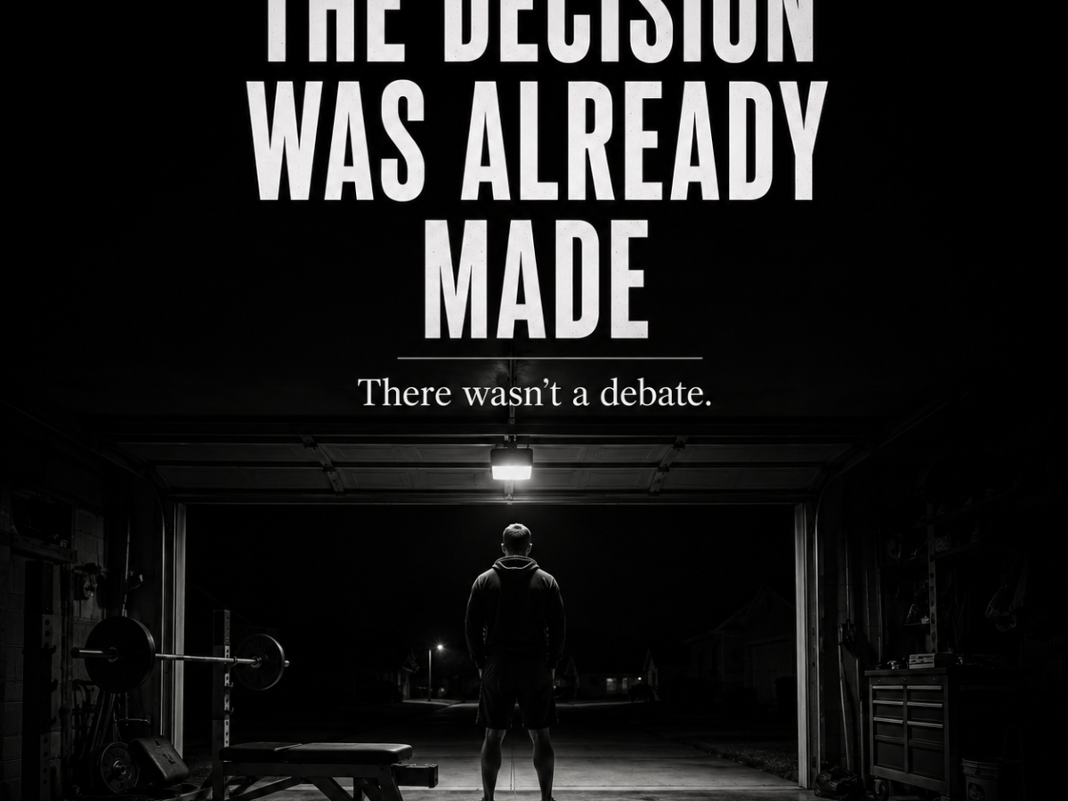 The Decision Was Already&nbsp;Made
