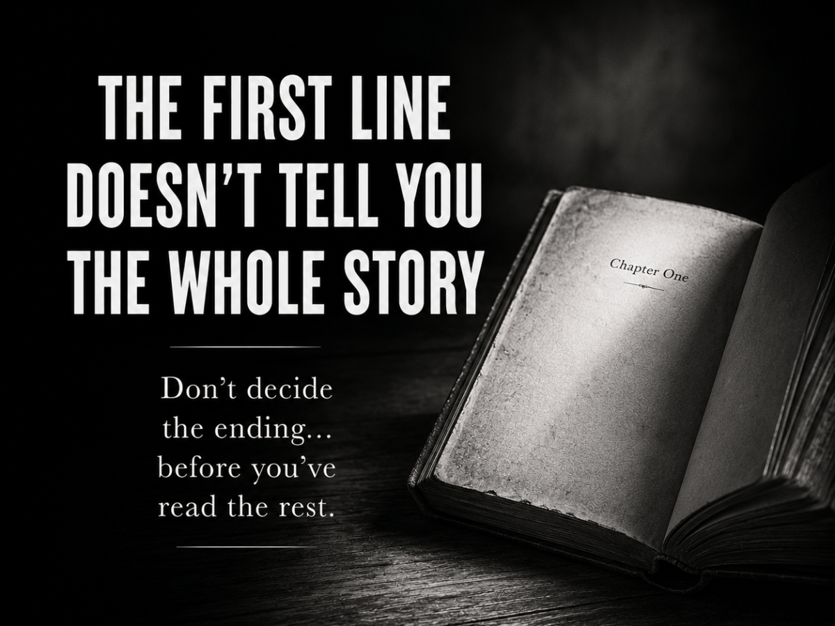 The First Line Doesn’t Tell The Whole&nbsp;Story